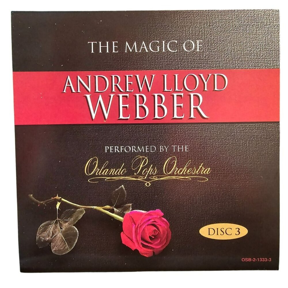 The Magic Of Andrew Lloyd Webber Orlando Pops Orchestra Disc 3 CD 37586cd